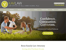 Tablet Screenshot of kavlaw.com